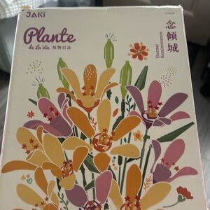 Flowers building blocks, non-lego brand